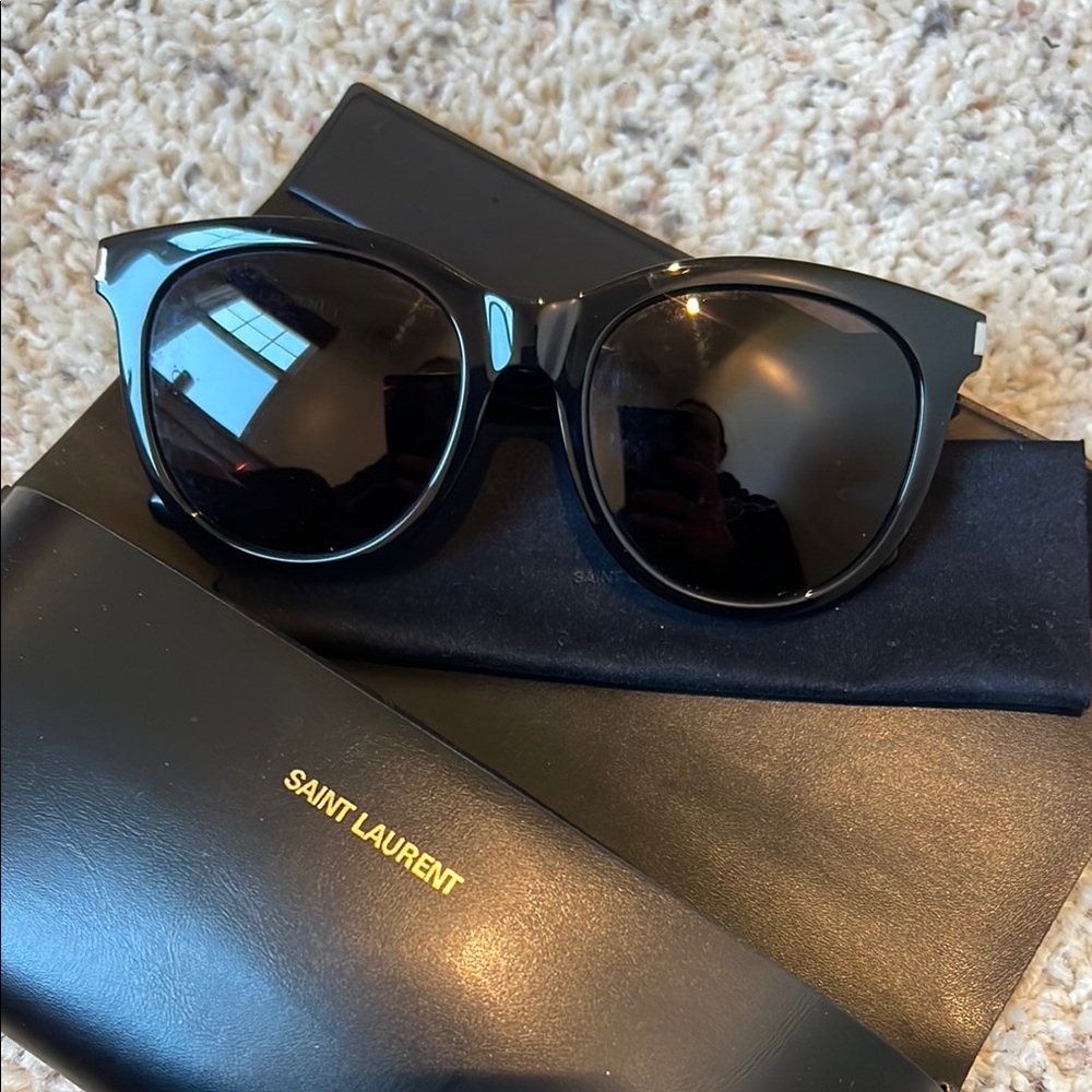 Saint Laurent Black Sunglasses